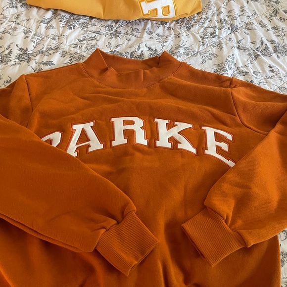 Orange Parke Women's Turtleneck Sweater - Picture 3 of 4